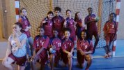 L'équipe de handball de benjamines filles - année 2015/16